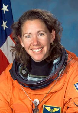 Sandra Magnus United States of America, STS-112, STS-126, Expedition 18, STS-135 I would encourage all young