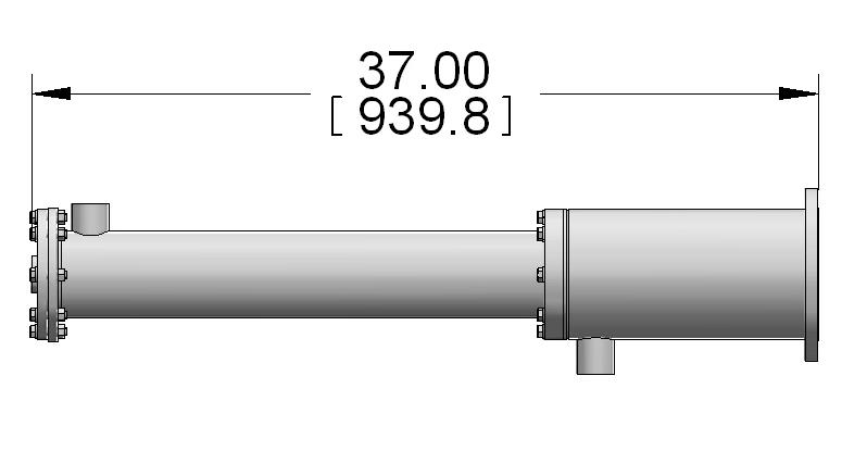 Dielectric Standard Coaxial Water Column Load Specifications Model Number Input/output connectors¹ Impedance Tuning screws LLU60K6 6-1/8" EIA 50 ohms N/A Frequency Range Average Power at Sea Level²