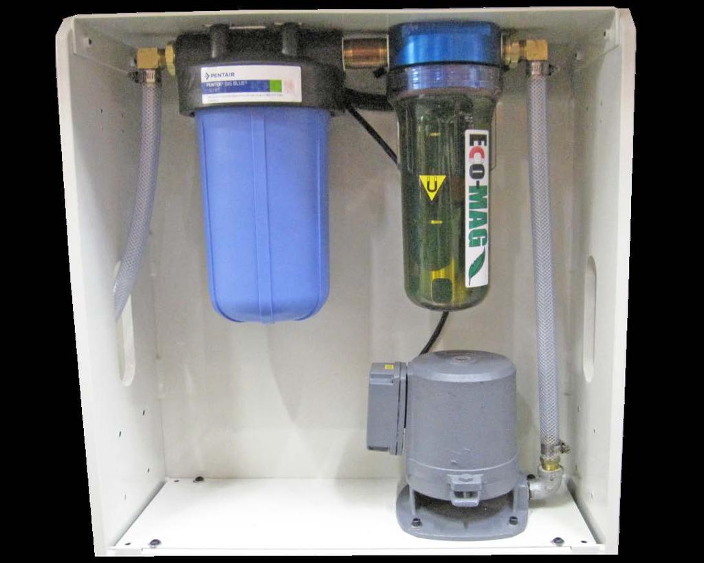 canister filter system With high volume pump includes