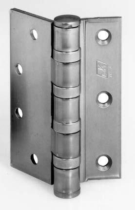 Five Knuckle Heavy Weight Series (Reversible) T4A3384 T4A3784 or furnished in T4B (ball bearing) TCA (concealed bearing) Beveled Edge (where doors are beveled on hinge side specify T4A4384 or