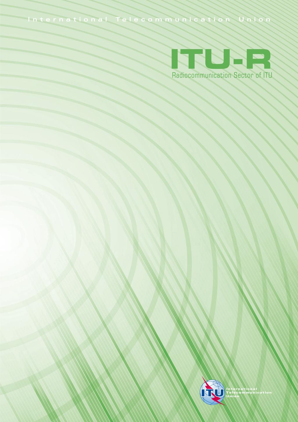 Report ITU-R RA.2188 (10/2010) Power flux-density and e.i.r.p. levels