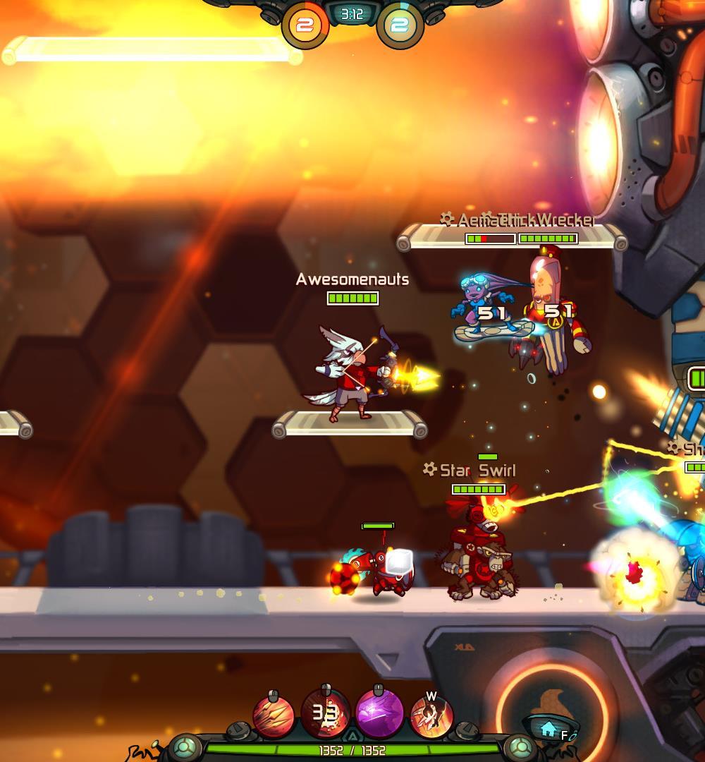Introduction Awesomenauts 3v3 Online action-platforming Launched in