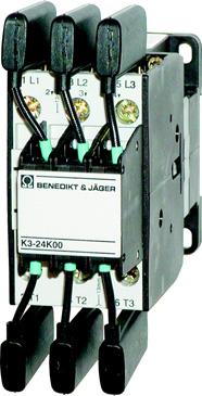 Capacitor Switching Contactors for use with reactive or non-reactive capacitor banks Rated Operational Power at 50/60Hz Aux. Contacts Type Pack Weight Ambient Temperature Built-in Add.