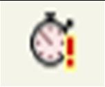 COMMON ICONS AND WHAT THEY MEAN: Timesheet has an entry error or will show up for your supervisor if you have exceeded 12 hours or more in a work day.