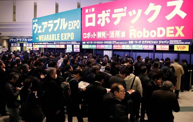 What is RoboDEX? Comprehensive trade show for robots RoboDEX is a new exhibition for robot technology. From industrial/service robots to development technology, IT, AI, etc.