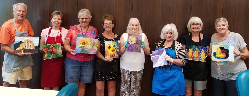 Quail Creek Fine Arts Painting Club September 2018 NEXT