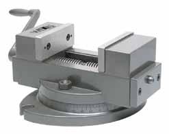 seasoned alloy castings Swivel Base provided with positive locking and adjustable through 360 Hardness of s 55±3HRC Automatically adjusts work piece to center B.A.S.H TM HAND TOOLS BENCH VISES MILLING VISES DRILL PRESS VISES L-CLAMPS C-CLAMPS Stock Width Depth Number Model (ln.