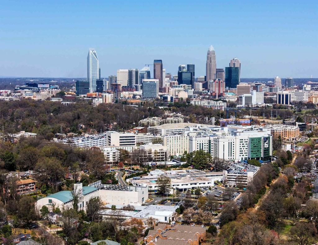 LOCATION HIGHLIGHTS DILWORTH EXECUTIVE ENCLAVE: Favored for its historic charm, excellent schools, and unrivaled proximity to Charlotte s employment centers, Dilworth is the neighborhood of choice