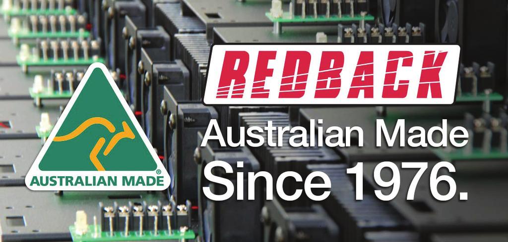 EDBACK is a registered trademark of Altronic Distributors Pty td Since 1976 edback amplifiers have been manufactured in Perth, Western Australia by Altronics.