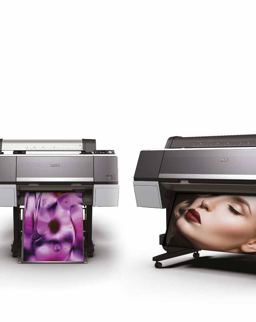 THE STANDARD FOR PROFESSIONAL PRINTING Epson are always striving to achieve the best possible results that professional printers can deliver.