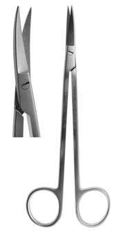 264 264 Zoll-Dental Stainless Scissors Kelly Pattern Stainless Steel