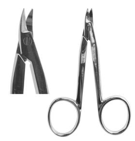 Made in Europe these compact scissors are tough enough to