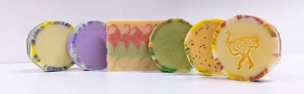 All our soaps are handmade, vegan and free from palm oil.