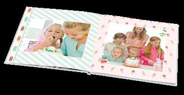 SUPERIA PHOTO ALBUMS Layflat binding for stunning, full-page spreads Professionally bound for long-lasting quality Custom printed and laminated cover Interior