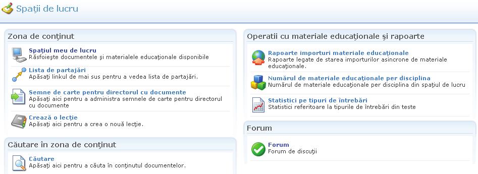 7.2. Forum Forumul reprezintă un modul în care au loc discuţii pe diferite teme. Utilizatorii pot scrie sau vizualiza subiecte de discuţie sau mesaje cu privire la o anumită temă.