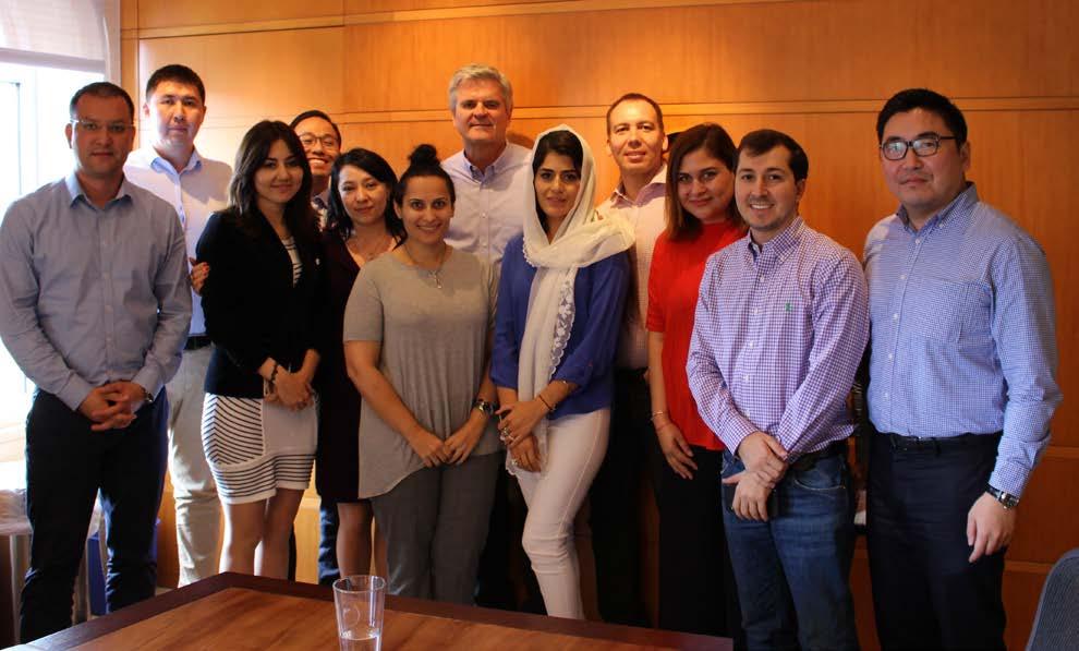 Fellows with Steve Case, Chairman and CEO of Revolution investment firm Enerelt Batbold: This Program has created true dynamism in the CAMCA region.