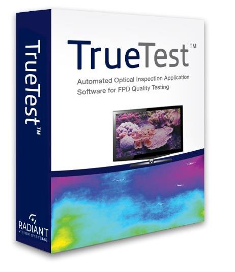 TRUETEST SOFTWARE Full suite of TrueTest display tests Standard Display Tests: Luminance, Chromaticity, Contrast, Uniformity,