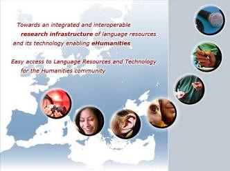 Social Sciences and Humanities CLARIN Common Language Resources and Technology Infrastructure Distributed infrastructure making available language resources and technology to researchers and scholars