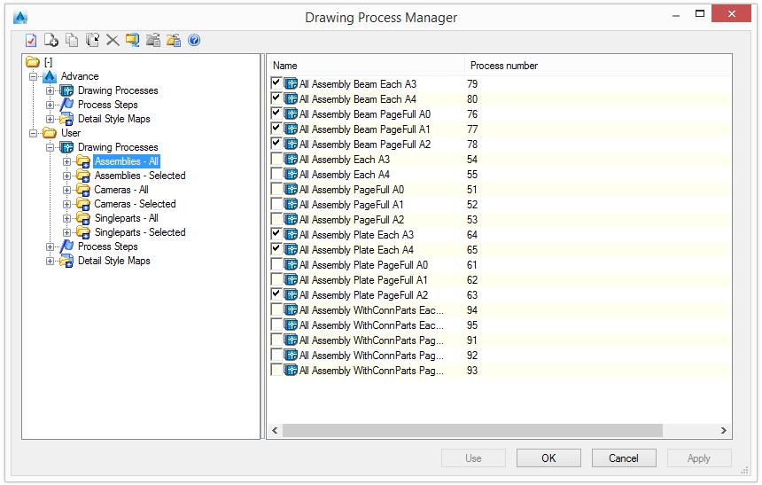 Accessing the Drawing Process Manager _AstM5DetailProcessExplorer Click Drawing Process Manager on the Output ribbon, the Document Manager category.