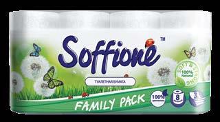 coloring and flavoring agents. Soffione Natural - premium quality paper.