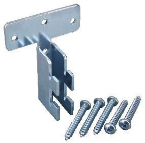 0 Surface mounting 13/16 wide, 3/16 high Adjustable at 1/2 increments Numbered every inch for alignment Cold