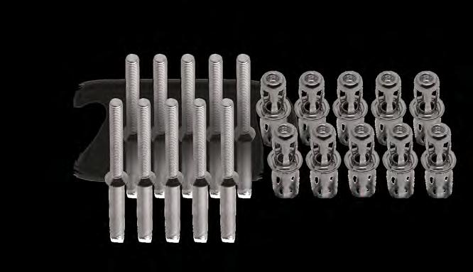 Suits the majority of UPVC door handles. 1 x 160mm long 8mm spindle. 2 x 80mm bolts Fixings included.