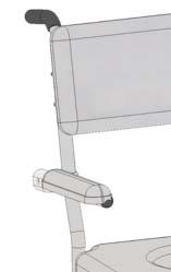 D Cantilever Arms: The cantilever arms can be adjusted to the desired height by completing the