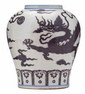 LOT 230 LOT 231 LOT 232 A Chinese famille rose Gu altar vase, floral decorated with