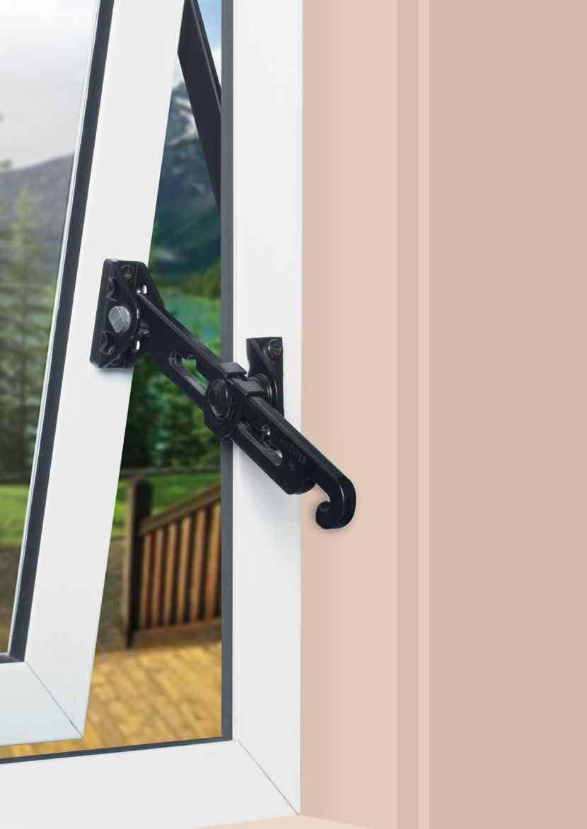 Securistay Window Restrictor The Securistay is a window restrictor that provides ventilation for at home security.