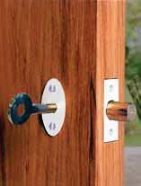 Door Security Accessories Doorbolt A concealed locking door bolt for discrete security Strong quality construction
