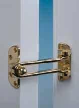 offered for timber windows Door Guard Allows safer inspection of visitors For use with inward opening doors