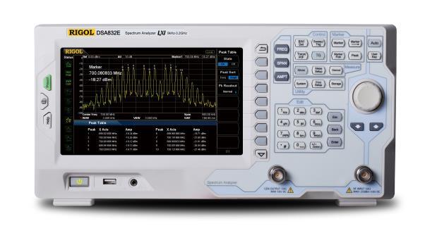 DSA832E-TG Spectrum Analyzer information, code optimization in response to customer needs becomes much simpler.