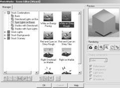 PhotoWorks generates an image directly from the view in the active SolidWorks Graphics window.
