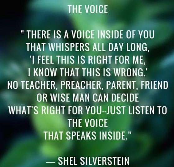LISTEN TO YOUR INNER VOICE Check in with yourself. Ask yourself, How am I feeling about this?