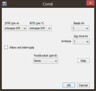 N1MM setup: 1. Click Click Config Configure Ports, Mode Control, Audio, Other... 2.