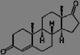 Skelet sam predstavlja osnovno strukturo steroidov (20). Slika 7: Ketonska funkcionalna skupina (21).
