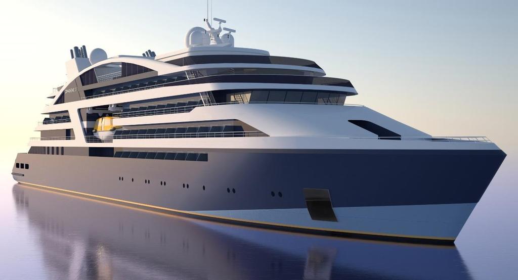 New market opportunities: Exploration cruise vessels Letter of Intent signed with PONANT in March 2016