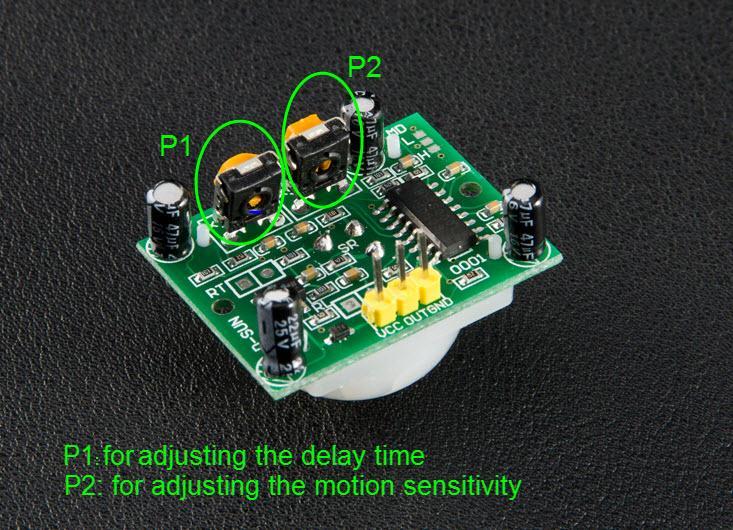 5. Overview PIR sensors allow to sense motion, usually used to detect whether a human has moved in or out of the sensor's range. Arduino VMA314 D2 OUT +5 V VCC GND GND voltage... 5 VDC connection.