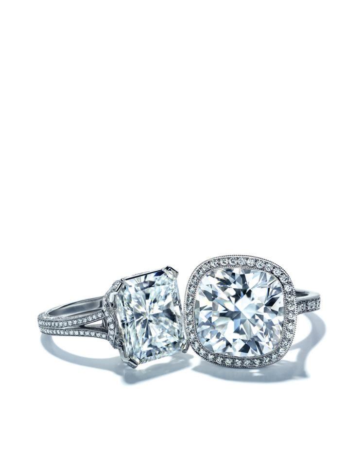 STATEMENT DIAMOND RINGS A Tiffany ring