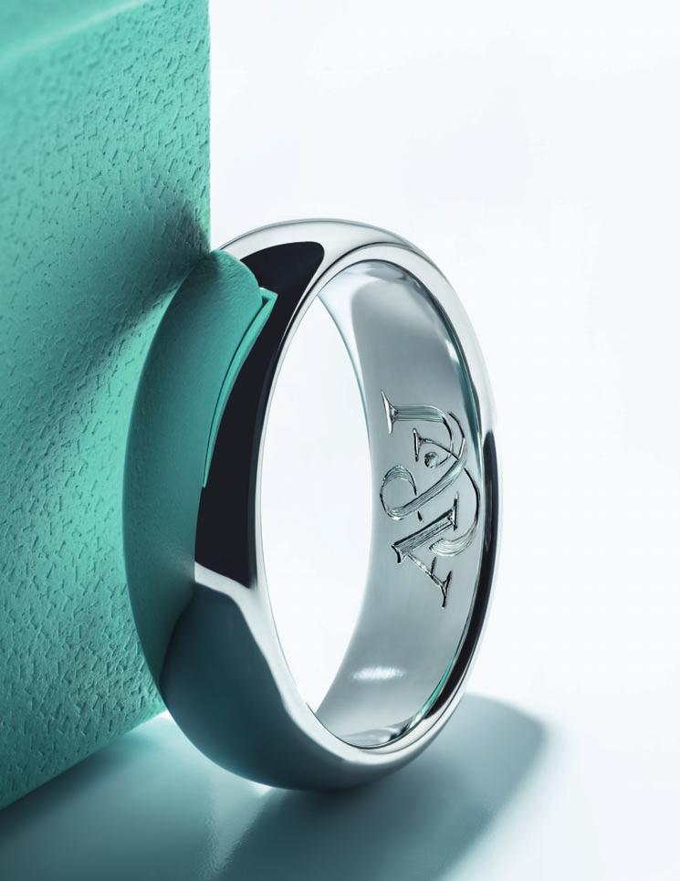 A PERSONAL TOUCH The art of hand engraving has been a signature Tiffany service since the 19th century.