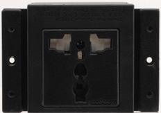 4.3 Power Socket Options A choice of one or more power sockets per inner frame is available in several