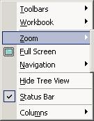 View Menu 3-21 6.2.1 View Mode Selecting this option will display a terminal s serial number at the bottom left of the window and is used in conjunction with the Toggle Icons option. 6.2.2 Toggle Icons This option is used with the View Mode option.