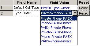3-86 Customer Programming Software (CPS) 20.4.2 Type Order Indicates the sequence in which the call types appear to the user when the user presses the Call Type soft key.