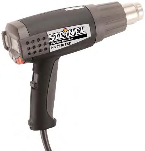 Heat Guns Part # Price w/case 34890 34891 $282.00 $305.00 ESD Heat Gun This gun is an ESD safe programmable heat gun with LOC (Lockable Override Control) of temperature and airflow settings.