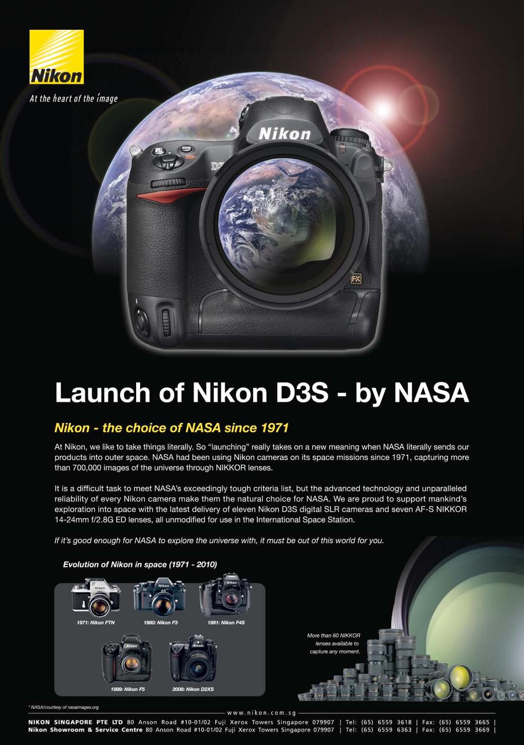 Nikon s development of the FX format, currently consisting of D3-series and D700 digital-slr cameras, has received