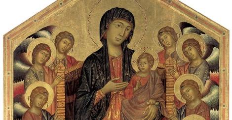 Cimabue: known as the last great Byzantine painter.