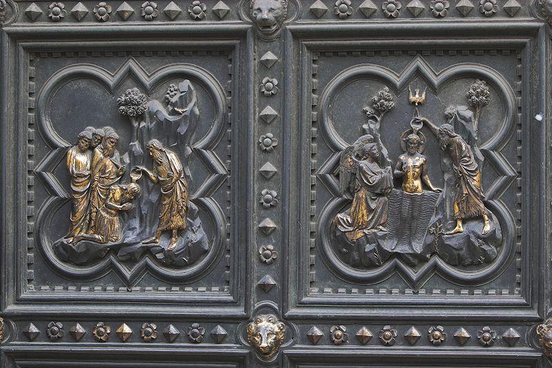 Detail, Baptistry Doors, Florence Subject: