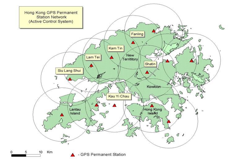 HK GNSS Reference Network (SatRef)
