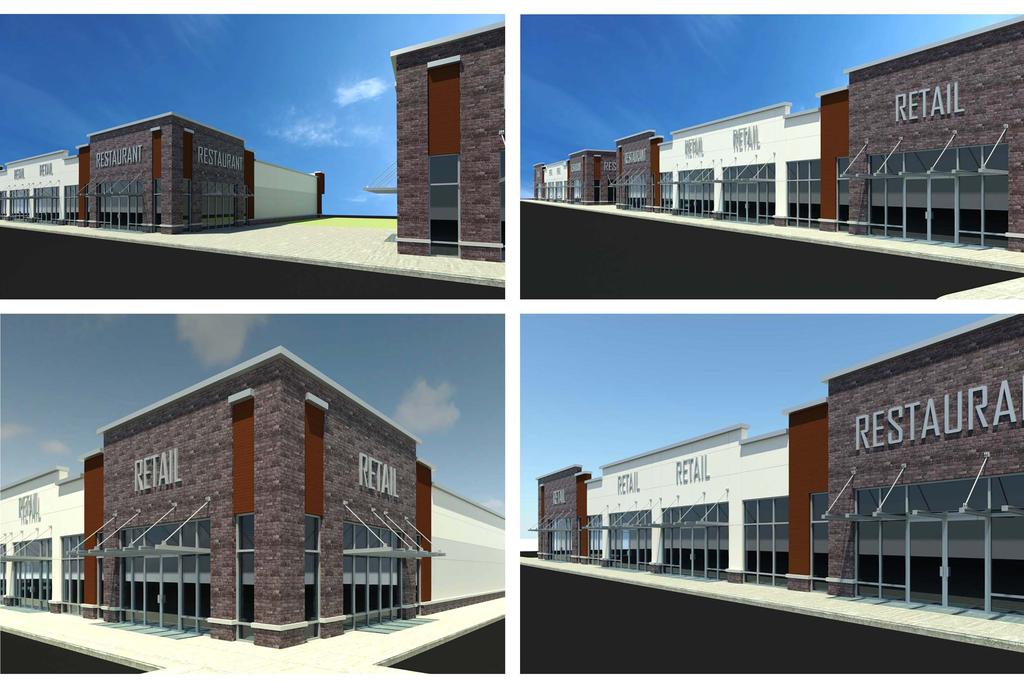 PROPOSED OUTPARCEL BUILDING RENDERINGS The information and images contained herein are from sources deemed reliable. However, Metro Commercial Real Estate, Inc.