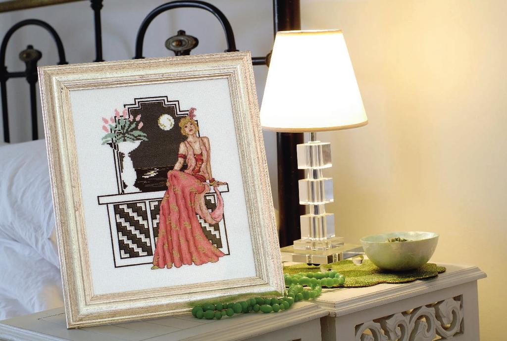 The Big Stitch 3 ways to frame your design 1 glass frame for extra glamour?